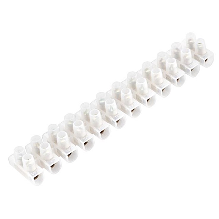 BG 15A 12 Way Strip Connector 10 Pack